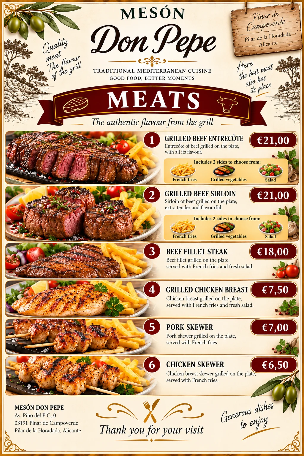 Meat · Mesón Don Pepe
